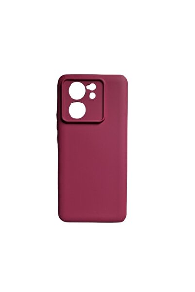 OEM Carcasă moale din TPU, culoare vișinie, compatibilă cu Mi 13T/13T Pro