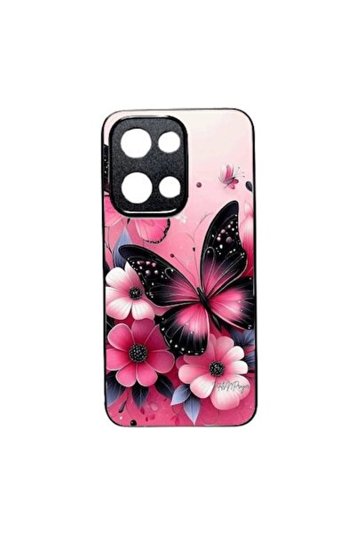 ELITE MOBILE Carcasă moale TPU compatibilă cu Oppo Reno 13 5G, design fluture