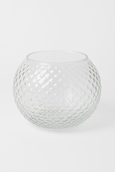 Kitchen Line Vira Decorated Glass Vase