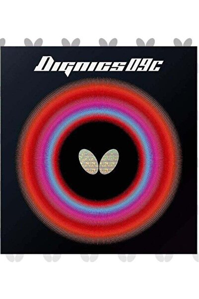 BUTTERFLY Dignics 09C Table Tennis Rubber Inverted Professional Red (2.1mm)