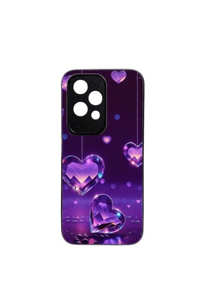 ELITE MOBILE Carcasă moale TPU compatibilă cu Honor 200 Lite, design Purple H...