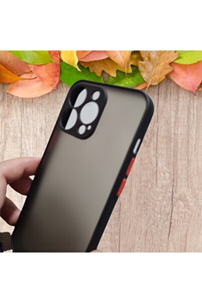 OEM Carcasă hibridă TPU compatibilă cu iPhone 15 Pro Max, fumuriu