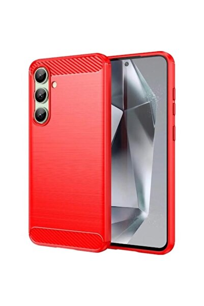 OEM Carcasă moale TPU cu perie de carbon compatibilă cu Samsung Galaxy S24 FE...