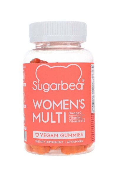 Sugarbear فيتامينات متعددة للنساء - 60 قطعة حلوى
