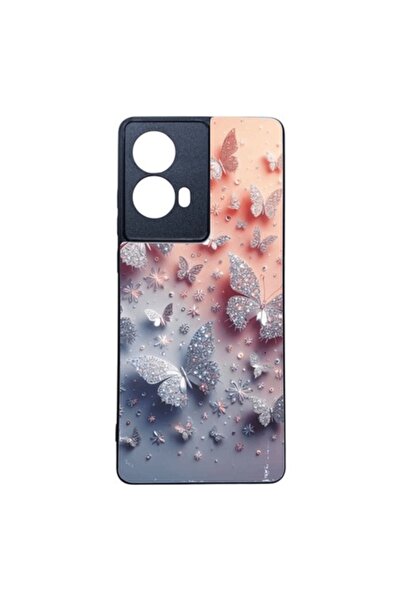 ELITE MOBILE Carcasă moale TPU compatibilă cu Motorola G85 5G - Design fluture