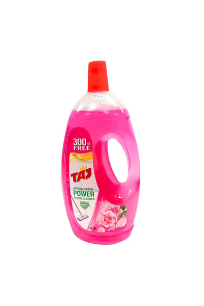 TAJ منظف أرضيات متعدد الاستخدامات مضاد للبكتيريا برائحة الورد - 1.8 لتر