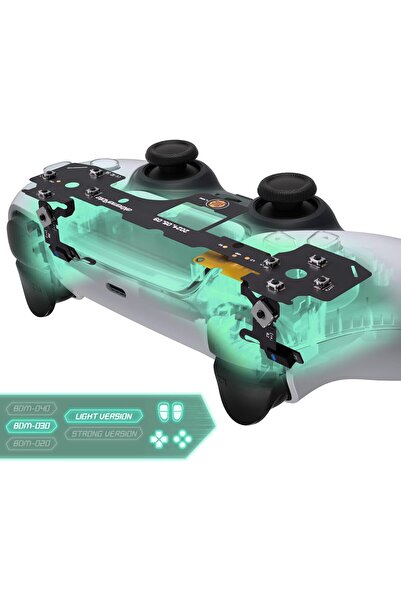ExtremeRate Whole Clicky Kit Light Version for PS5 Controller BDM-030