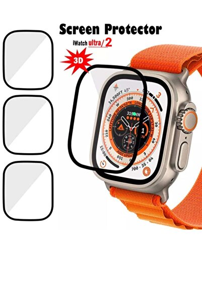 Generic 3 pieces of screen protection for the new Apple Watch Ultra 2 size 49
