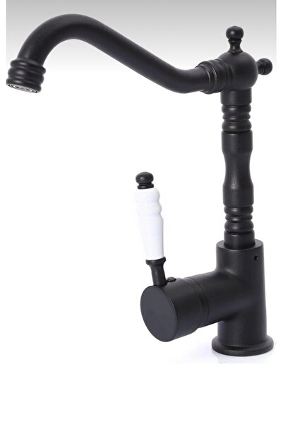 luxury faucet siyah rustik pirinç batarya