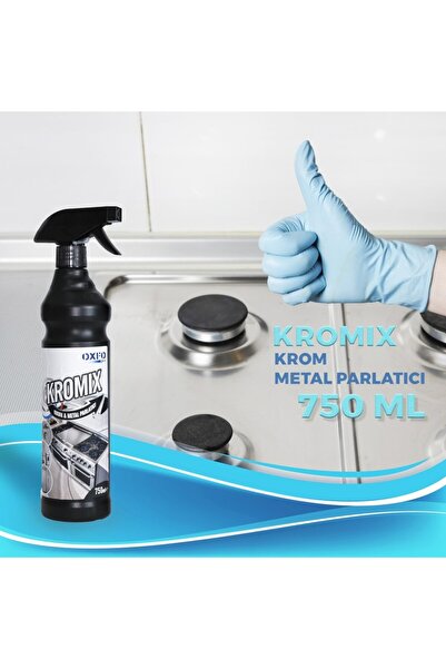 SAFİR TEMİZLİK Kromix Krom ve Metal Parlatıcı 750 ml