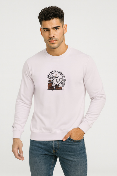 Stylein Boys Printed Crewneck Sweatshirt