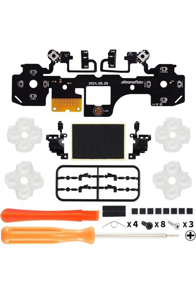 ExtremeRate Strong Version Whole Clicky Kit for PS5 Controller BDM-040