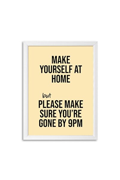 OEM Make yourself at home painting, A3, 42x30 cm