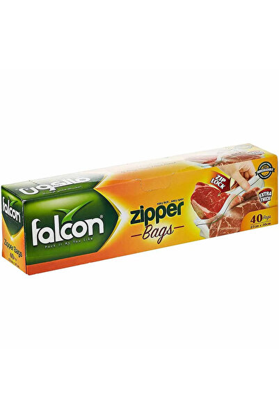 Falcon Freezer Zipper Bag 27 X 30cm- 40pcs