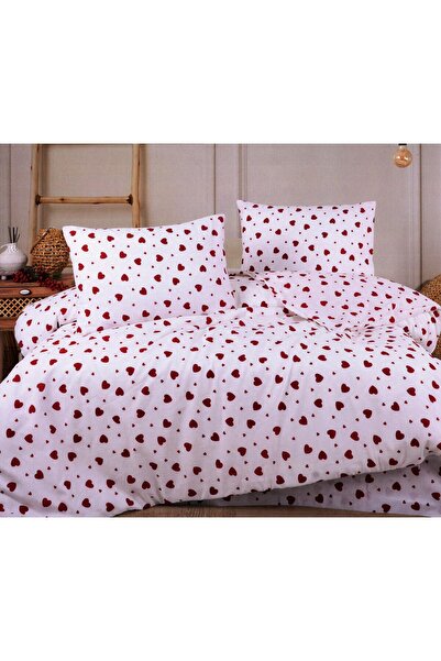 Kelebek Lali̇dya Double Bedding Set 2 Pillows 1 Bed Sheet 1 Duvet Cover