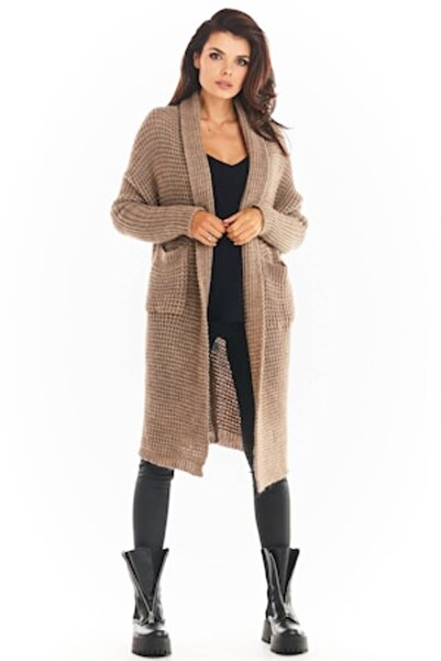 Awama Pulover de damă, awama, poliester, mărime universală, bej