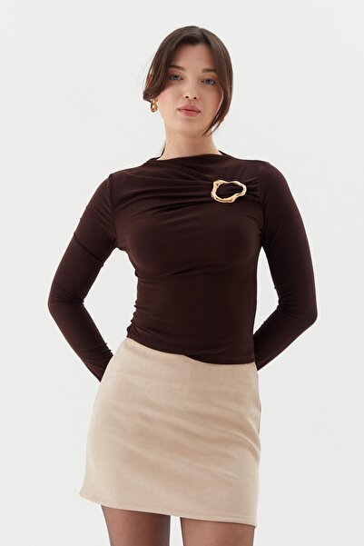 Shopping Shop Bluză cu cataramă pe piept MARO