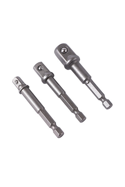 Lawazim Magnetic Nut Setter Set 3 Piece - Steel Nut Driver with Strong Magnet