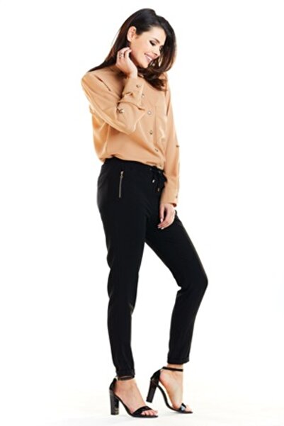 Awama Women's Shirt A275, Polyester, Orange