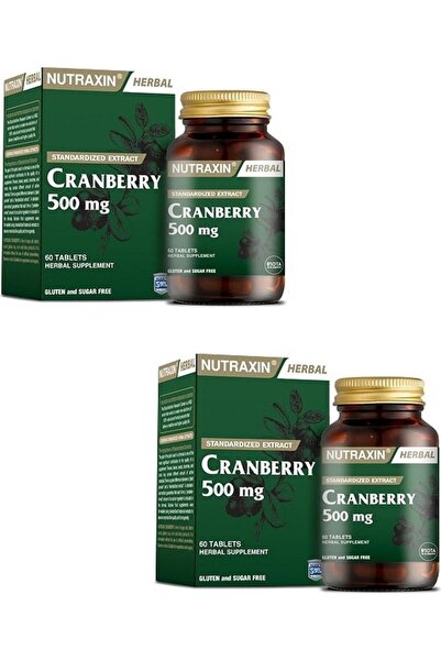 Nutraxin Cranberry 60 Tablet x2 Adet