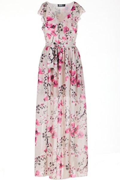 Awama A502 Dress, Polyester, Multicolor