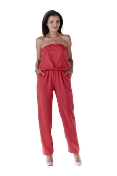 Awama Danbrada Women's Jumpsuit, Pink, XL