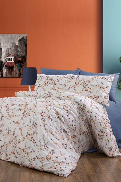 Pazarika Šareni Mini Cvetni dezen Set posteljine – Živopisan i energičan dizajn