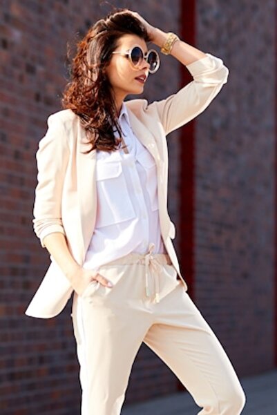 Awama - Cămașă cu mânecă lungă A260, poliester, alb