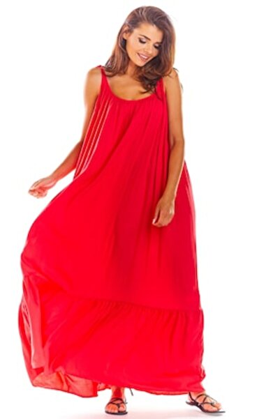 Awama Dress A307 - Fuchsia - One size