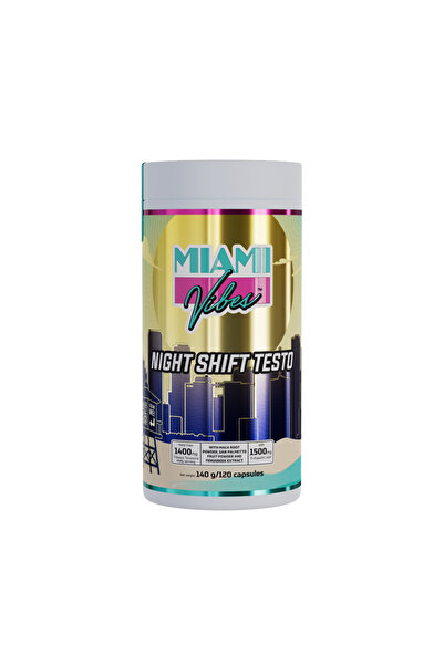 Miami Vibes Capsule pentru optimizarea testosteronului Night Shift Testo,