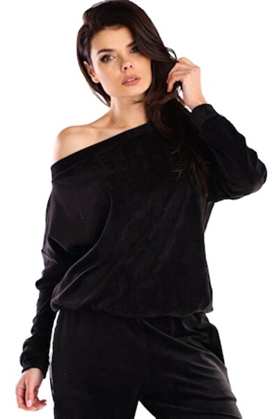 Awama Hanorac Awama, Poliester, Negru, S/M