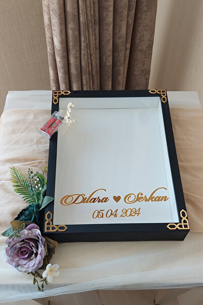 Verda Çerçeve إطار صور LED بتصميم عميق على شكل صندوق ورد مقاس 30×40 سم! إطار ...