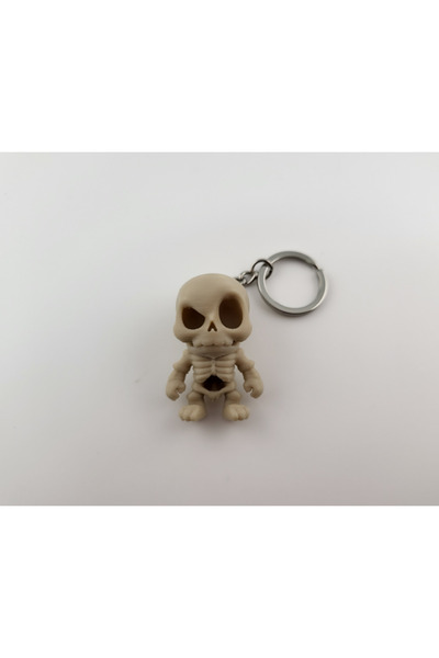 Kanem3D Breloc cu craniu de os