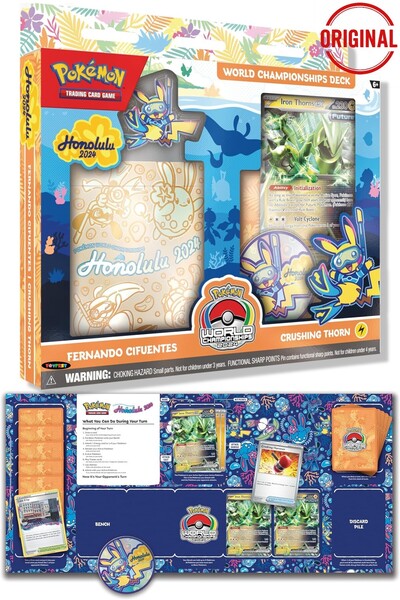 TOYFEST Pokémon Tcg 2024 Dünya Şampiyonası Destesi Fernando Cifuentes 60 Kart...