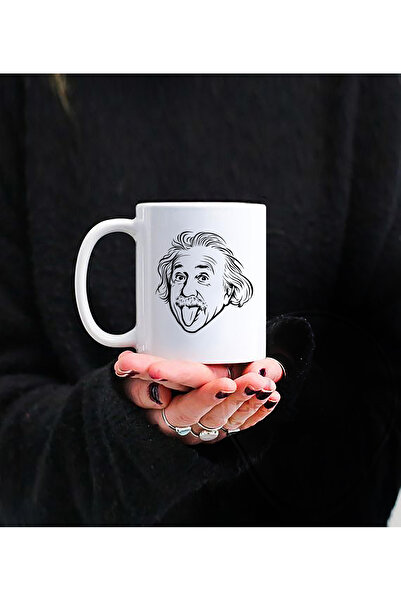 Darkia كوب من البورسلين هدية من تصميم آينشتاين مطبوع