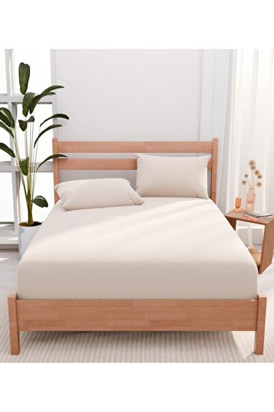 Apricitas HOME ملاءة سرير كريمية مزدوجة من AP Urban