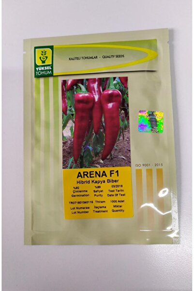 yüksel tohum arena f1 hibrid kapya biber tohumu 1000adet
