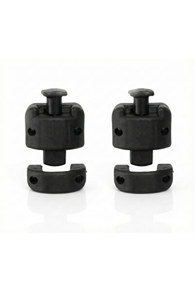 Altınes Lüks Cam Balkon Kilidi - Siyah