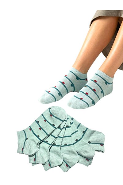 BYNDRSOCKS 6 Pairs Women's Booties Cotton Socks