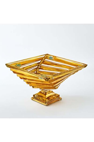 Hongli Luxury 'Spiral' Crystal Date Tray - A Masterpiece for Your Table