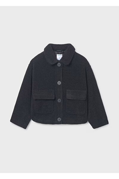 MAYORAL Kız Çocuk Örme Kürk Kaban 7430