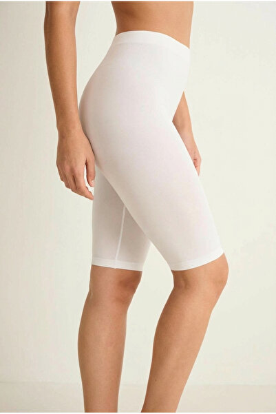 ZARNO Kadın Yüksek Bel Biker Tayt – Dikişsiz, Toparlayıcı, Diz Üstü Taytı