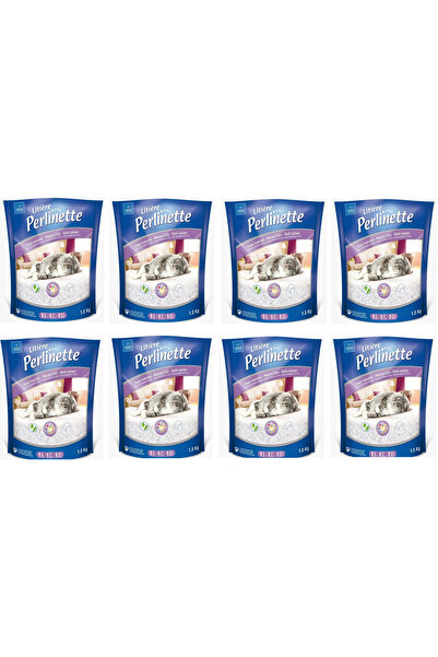 Perlinette Kediler İçin Erken Teşhis Kristal Kedi Kumu 3.7 Lt 1.5 Kg 8 Adet