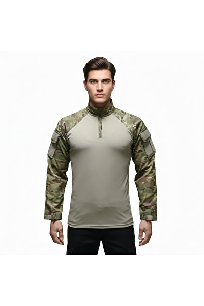 Nazlyna Tactical Combat T-Shirt - Multicam Camouflage Series (Unisex)