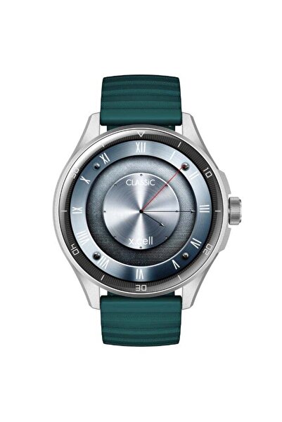 Generic Xcell Classic6 Smartwatch 1.43" AMOLED, Bluetooth Calling, 2 Straps, Heart-Rate/BP/SpO₂, IP68 - Si