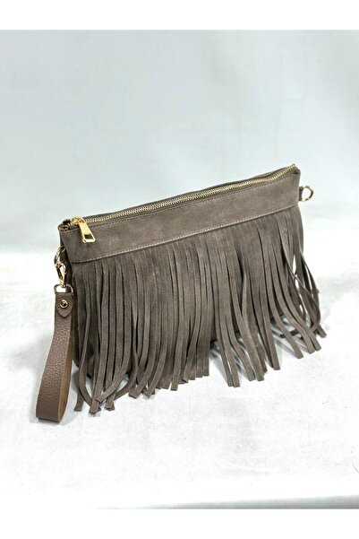 My Easy Shop Women's genuine suede leather handbag and shoulder bag