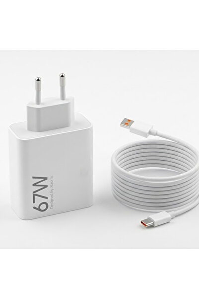 mwx teknoloji MIIQ2 67W Turbo Hızlı Şarj Cihazı Type-C Adaptör ve Kablo Seti