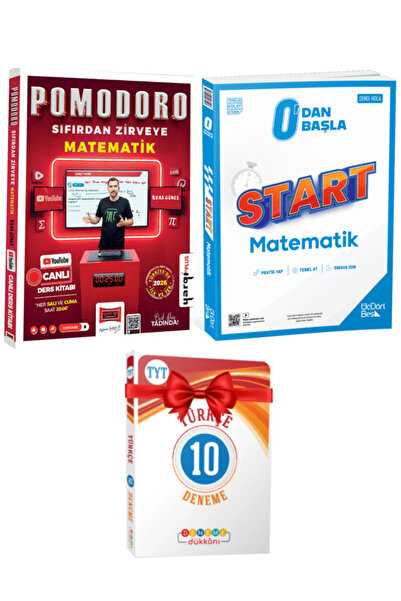 Yargı Yayınları İlyas Güneş|Pomodoro Sıfırdan Zirve TYT-AYT Matematik Canlı D...