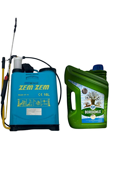 Belsav Sıvı Bordo Bulamacı 5 Litre Şelatlı PH Regülatörlü/16LT Manuel Kollu İ...