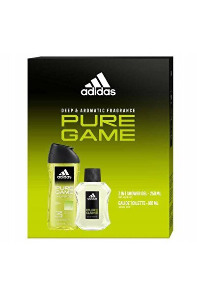 adidas Pure Game Set - Shower Gel 250 ml + EDT 100 ml
